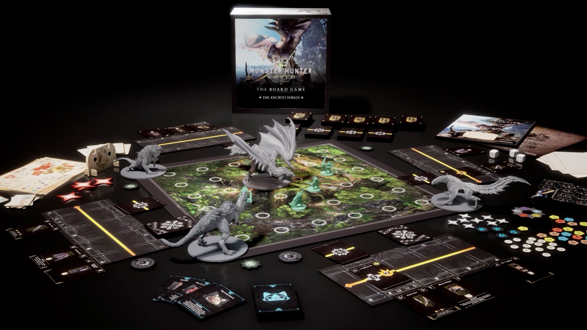 Monster Hunter World The Board Game gets a Kickstarter launch date and